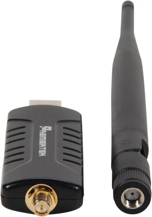 Alt view image 5 of 6 - Premiertek PT-H5DN PowerLink Wireless High-Gain Adapter IEEE 802.11b/g/n, 802.3/3u USB 2.0 Up to 300Mbps Wireless Data Rates