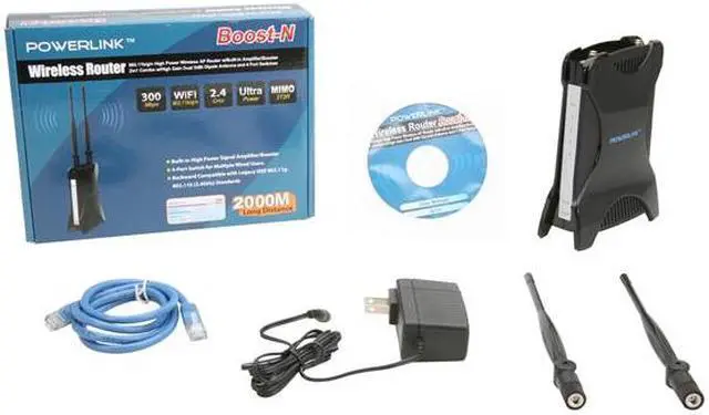 Alt view image 6 of 6 - POWERLINK PL-APN Boost N Wireless Router w/ PoE DC Injector IEEE 802.3/3u, IEEE 802.11b/g/n