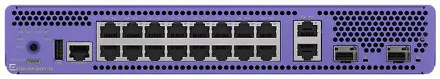 Alt view image 3 of 3 - Extreme Networks 5320 16-port 30W PoE Switch w/AC Power, 2 x 1/10Gb SFP+ ports | 5320-16P-2MXT-2X