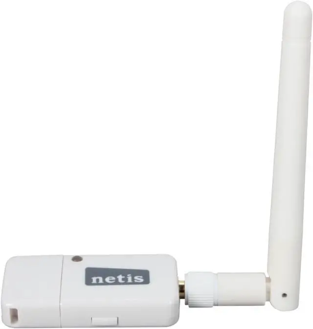 Alt view image 2 of 6 - NETIS WF-2106 Wireless 11N Adapter with Detachable Antenna IEEE 802.11b/g/n USB 2.0 Up to 150Mbps Wireless Data Rates
