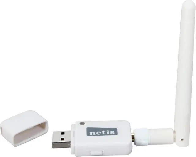 Alt view image 3 of 6 - NETIS WF-2106 Wireless 11N Adapter with Detachable Antenna IEEE 802.11b/g/n USB 2.0 Up to 150Mbps Wireless Data Rates