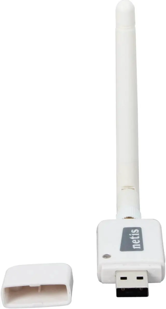 Alt view image 4 of 6 - NETIS WF-2106 Wireless 11N Adapter with Detachable Antenna IEEE 802.11b/g/n USB 2.0 Up to 150Mbps Wireless Data Rates