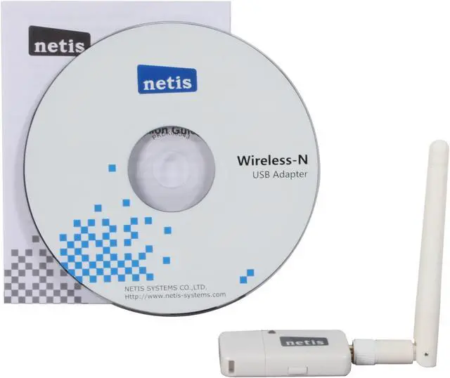 Alt view image 5 of 6 - NETIS WF-2106 Wireless 11N Adapter with Detachable Antenna IEEE 802.11b/g/n USB 2.0 Up to 150Mbps Wireless Data Rates