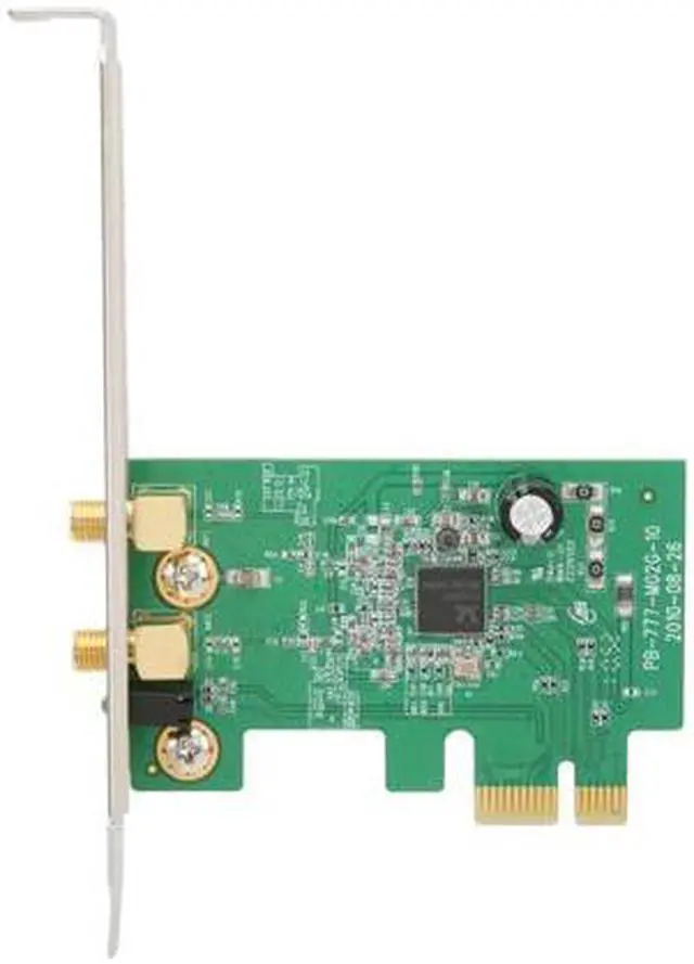 Alt view image 3 of 5 - NETIS WF2113 300Mbps Wireless N PCI-E Adapter with 5 dBi High Gain Antennas and Low Profile Bracket Compatible with Windows MAC Linux OS