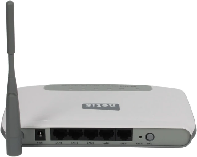 Alt view image 4 of 5 - NETIS WF-2402 Wireless-N Broadband Router IEEE 802.11b/g/n, IEEE 802.3/3u