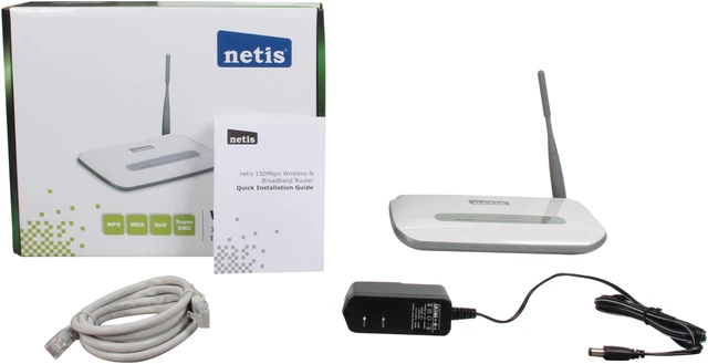 Alt view image 5 of 5 - NETIS WF-2402 Wireless-N Broadband Router IEEE 802.11b/g/n, IEEE 802.3/3u