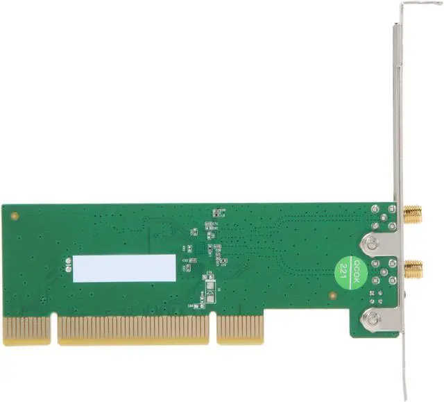 Alt view image 4 of 5 - NETIS WF-2118 300Mbps Wireless N PCI Adapter with 5 dBi High Gain Antennas and Low Profile Bracket