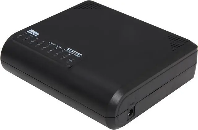 Main image of NETIS ST3116P Unmanaged 16 Port Fast Ethernet Plastic Desktop Switch