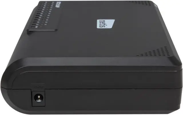 Alt view image 6 of 7 - NETIS ST3124P Unmanaged 24 Port Fast Ethernet Desktop Plastic Switch