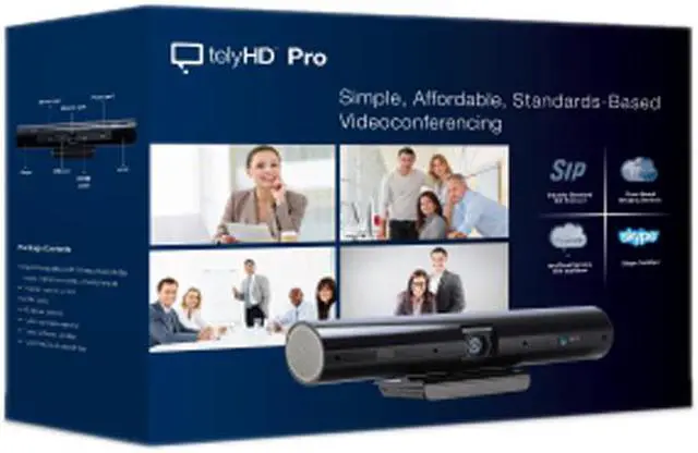 Alt view image 5 of 5 - Tely Labs telyHD Pro Simple, Affordable, Standards-Based Videoconferencing