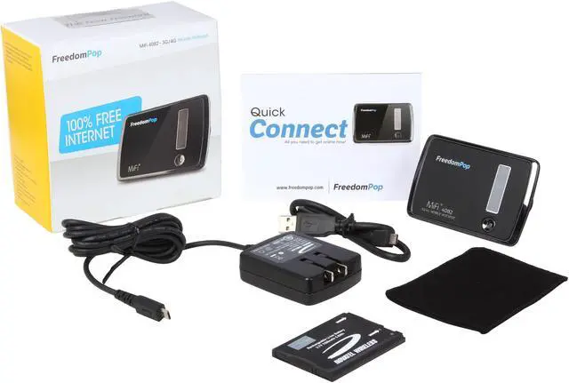 Alt view image 8 of 8 - Free 4G Internet with Nationwide Hotspot 4082 - FreedomPop (Certified Pre-owned)