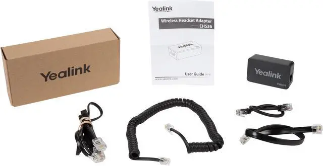 Alt view image 9 of 9 - Yealink EHS36 IP Phone Wireless Headset Adapter
