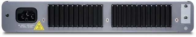 Alt view image 2 of 3 - HPE Juniper Networking, Compact, fanless switch offering 12 x 1GbE, PoE+ (30W) access ports, 2 x 1/10G SFP+ uplink ports, and 2 x 10G SFP+ VC ports with a total PoE budget of 240W | EX4000-12P