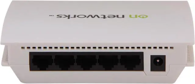 Alt view image 4 of 6 - On Networks DSG005-199NAS Unmanaged 5-port Gigabit Ethernet Switch
