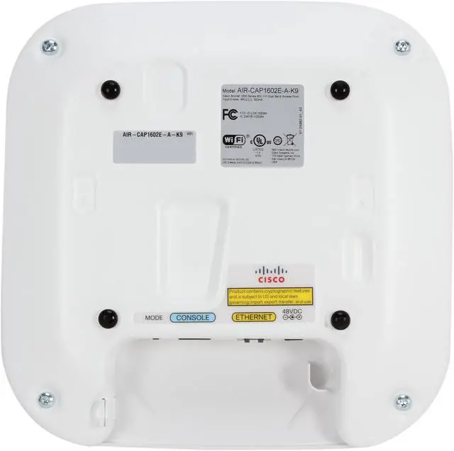 Alt view image 6 of 8 - CISCO Aironet 1600 Series AIR-CAP1602E-A-K9 Dual-band controller-based Wireless Access Point