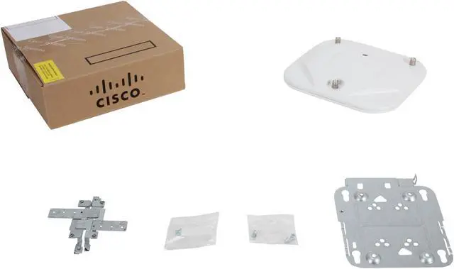 Alt view image 8 of 8 - CISCO Aironet 1600 Series AIR-CAP1602E-A-K9 Dual-band controller-based Wireless Access Point
