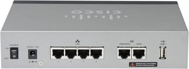 Alt view image 4 of 6 - Cisco Small Business RV320-K9-NA Dual Gigabit WAN VPN Routers