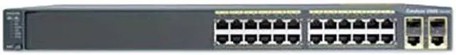 Alt view image 2 of 2 - Cisco Catalyst 2960X-24TS-LL - Switch - managed - 24 x 10/100/1000 + 2 x Gigabit SFP - desktop, rack-mountable