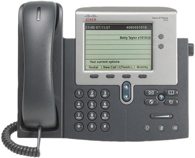 Refurbished: Cisco CP-7942G Unified IP Phone (Grade-A) - Newegg.com
