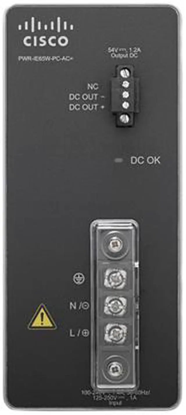 Alt view image 2 of 3 - Cisco PWR-IE65W-PC-AC= PoE AC Input Power Module for IE3000 2000