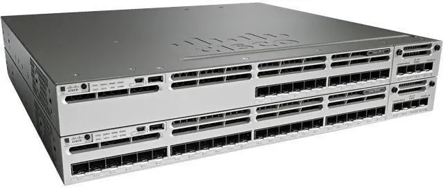 Main image of Cisco Catalyst 3850-12S-E - Switch - L3 - Managed - 12 x Gigabit SFP - desktop, rack-mountable