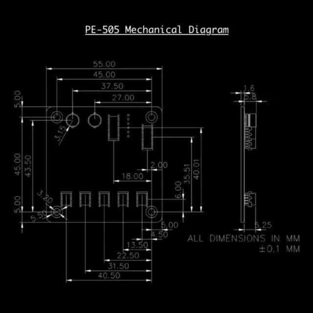 Alt view image 4 of 4 - Embedded 10/100 5 Port Switch Industrial Ethernet Switch PE-505