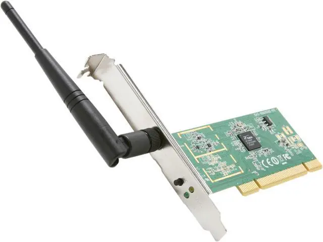 Main image of INTELLINET Network Solutions 524810 Wireless PCI Card IEEE 802.11b/g/n/e PCI Up to 150Mbps Wireless Data Rates