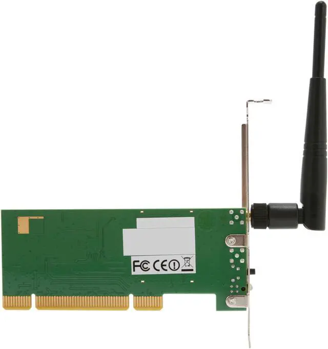 Alt view image 4 of 5 - INTELLINET Network Solutions 524810 Wireless PCI Card IEEE 802.11b/g/n/e PCI Up to 150Mbps Wireless Data Rates