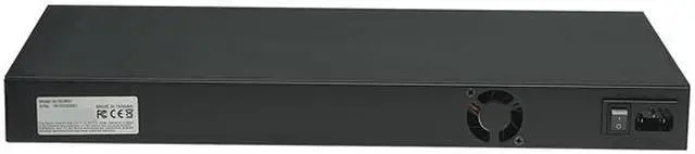 Alt view image 2 of 2 - Intellinet 524155 16-Port Fast Ethernet Rackmount PoE Switch