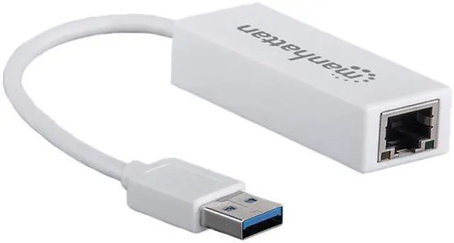 Alt view image 2 of 5 - MANHATTAN 506731 Hi-Speed USB 2.0 to Fast Ethernet Adapter 10/100Mbps USB 2.0 1 x RJ45
