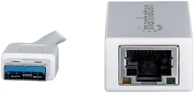 Alt view image 5 of 5 - MANHATTAN 506731 Hi-Speed USB 2.0 to Fast Ethernet Adapter 10/100Mbps USB 2.0 1 x RJ45