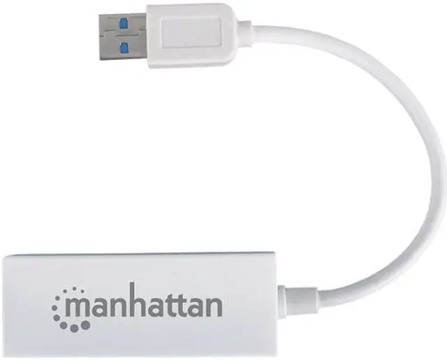 Alt view image 4 of 5 - MANHATTAN 506731 Hi-Speed USB 2.0 to Fast Ethernet Adapter 10/100Mbps USB 2.0 1 x RJ45
