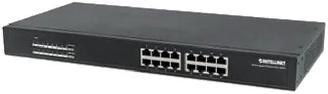 Alt view image 3 of 4 - Intellinet 560993 16-Port Gigabit Ethernet PoE+ Switch