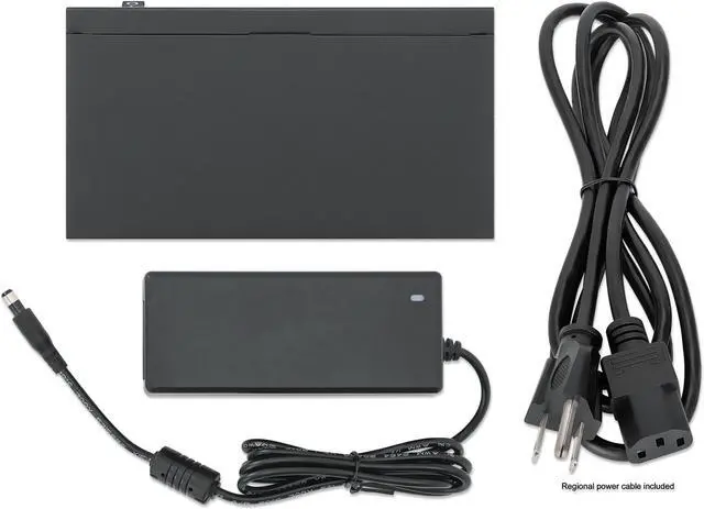 Alt view image 8 of 9 - Intellinet PoE-Powered 5-Port Gigabit Switch with PoE-Passthrough, One PoE PD Port, Four PSE PoE ports, IEEE 802.3at/af (PoE+/PoE) Compliant, PoE Power Budget up to 60 W, Desktop Format, Wall-mount Option