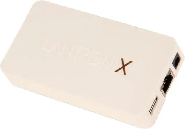 Main image of Lantronix xPrintServer XPS1002HM-01-S Print Server - Home Edition For iOS Printing At Home RJ45 USB 2.0