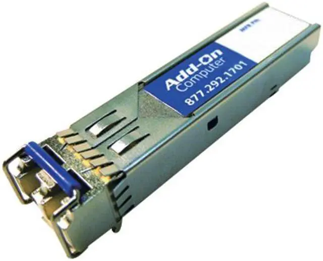 Main image of AddOn Juniper Networks EX-SFP-1GE-LX Compatible 1000Base-LX SFP Transceiver (SMF, 1310nm, 10km, LC, DOM)
