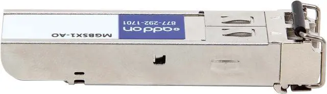 Alt view image 5 of 7 - AddOn Linksys MGBSX1 Compatible 1000Base-SX SFP Transceiver (MMF, 850nm, 550m, LC)