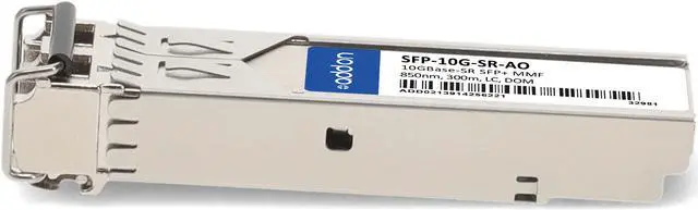 Alt view image 2 of 8 - Cisco® SFP-10G-SR Compatible TAA 10GBase-SR SFP+ Transceiver (MMF, 850nm, 300m, LC, DOM)