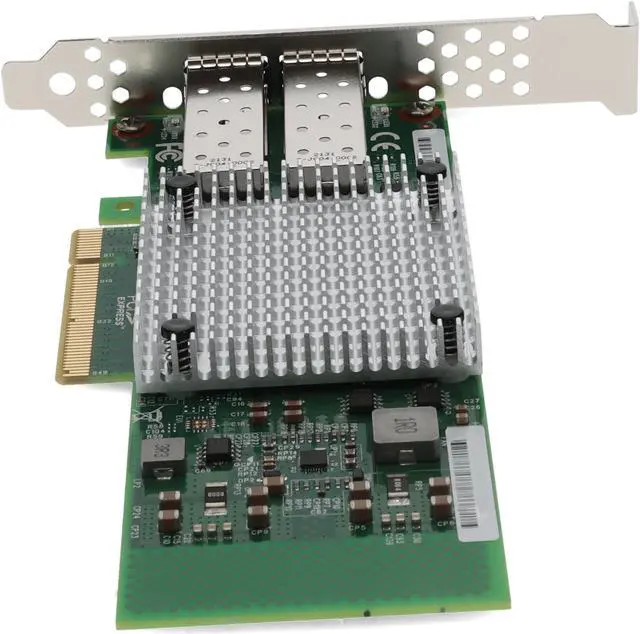 Alt view image 4 of 8 - AddOn 10Gbs Dual Open SFP+ Port PCIe 2.0 x8 Network Interface Card w/PXE boot