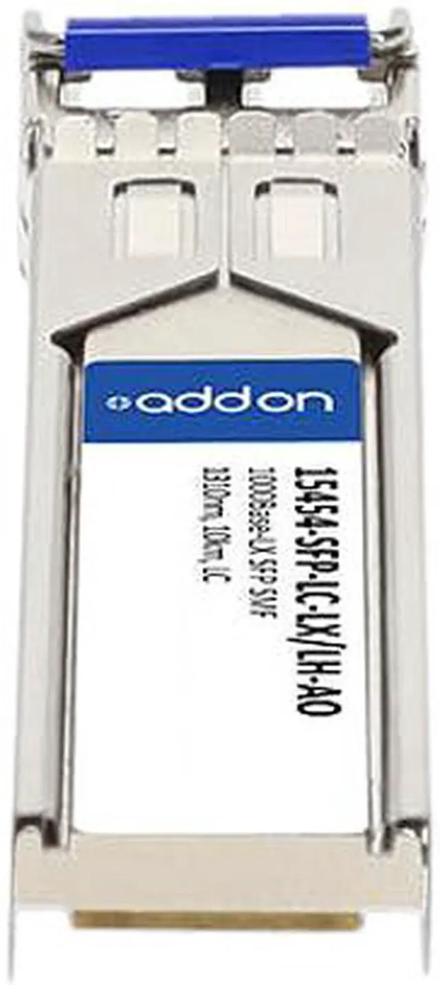 Alt view image 3 of 3 - AddOn Cisco 15454-SFP-LC-LX/LH Compatible 1000Base-LX SFP Transceiver (SMF, 1310nm, 10km, LC)