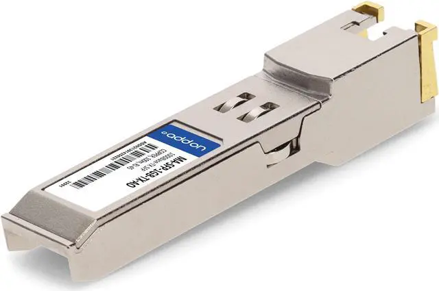 Alt view image 5 of 8 - AddOn Cisco Meraki MA-SFP-1GB-TX Compatible TAA Compliant 10/100/1000Base-TX SFP Transceiver (Copper, 100m, RJ-45)