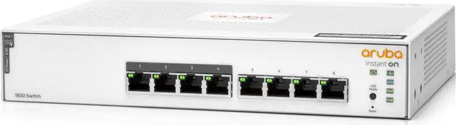 Main image of HPE Networking Instant On Switch 8p Gigabit CL4 PoE 65W 1830 (JL811A#ABA)