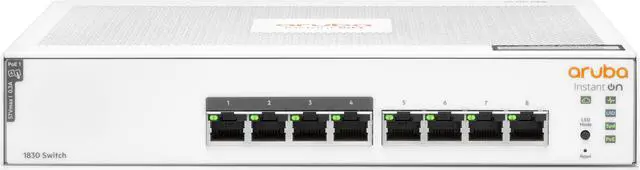 Alt view image 2 of 3 - HPE Networking Instant On Switch 8p Gigabit CL4 PoE 65W 1830 (JL811A#ABA)