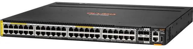 Alt view image 3 of 3 - HPE CX 6300 Layer 3 Switch - 24 Ports - Manageable - 10 Gigabit Ethernet, 25 Gigabit Ethernet, 50 Gigabit Ethernet - 10GBase-T, 25GBase-X, 50GBase-X - 3 Layer Supported - Modular - 4 SFP Slots  R8S89A