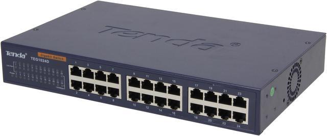 Tenda TEG1024D Commutateur Ethernet Gigabit 24 ports