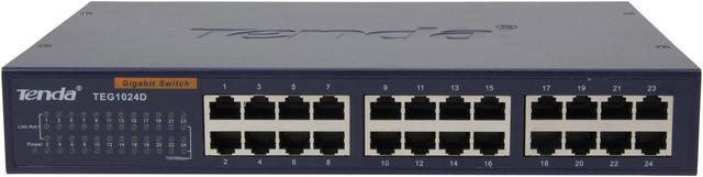 Tenda TEG1024D Commutateur Ethernet Gigabit 24 ports