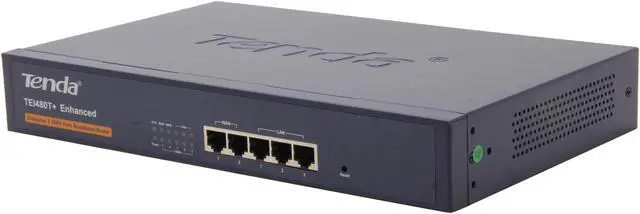 Main image of Tenda TEI480T+ Enterprise Broadband Router 2 x 10/100Mbps WAN Ports 3 x 10/100Mbps LAN Ports