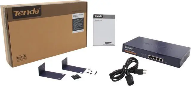 Alt view image 5 of 5 - Tenda TEI480T+ Enterprise Broadband Router 2 x 10/100Mbps WAN Ports 3 x 10/100Mbps LAN Ports