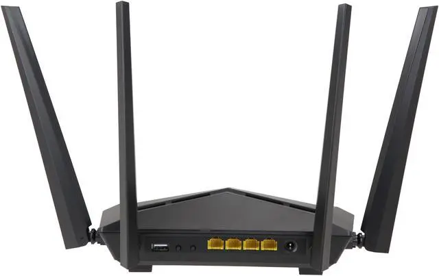 Alt view image 4 of 6 - Tenda AC10U AC1200 Smart Dual-Band Gigabit Wi-Fi Router