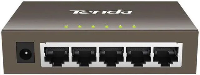 Alt view image 2 of 5 - Tenda TEG1005D 5-Port Gigabit Desktop Switch